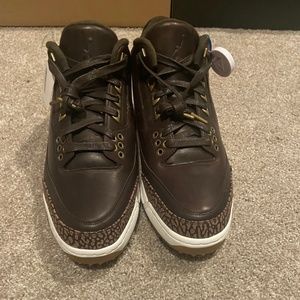 Jordan 3 Golf Brown & gum Size 13